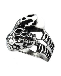 Ring 'Double Skull' - vergleichen und g&uuml;nstig kaufen